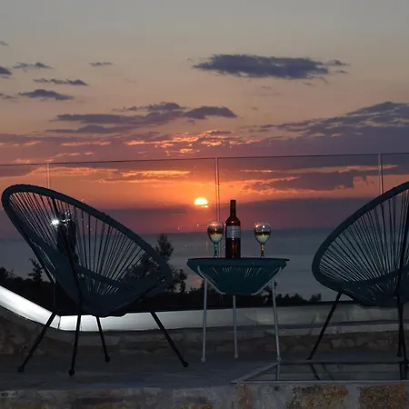 Thetis With Private Pool Where The Sunsets Fade Away *