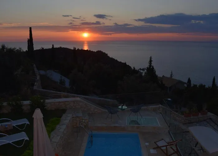 Thetis With Private Pool Where The Sunsets Fade Away Villa Agios Nikitas